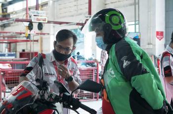 Di Bengkel Ahass Astra Motor Natar, Ini Biaya Servis Besar Motor Matic